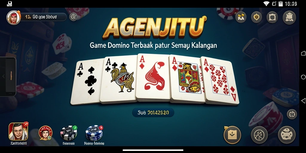 Tampilan gameplay AGENJITU dengan grafik menarik dan interaksi antar pemain.