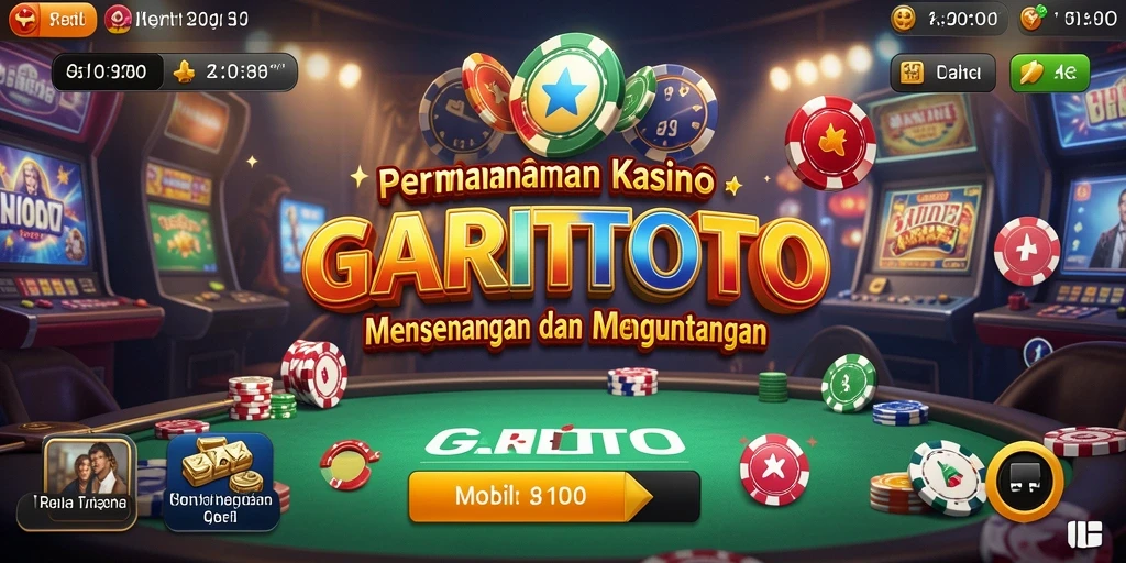 Tampilan gameplay GARITOTO yang menarik dan interaktif.