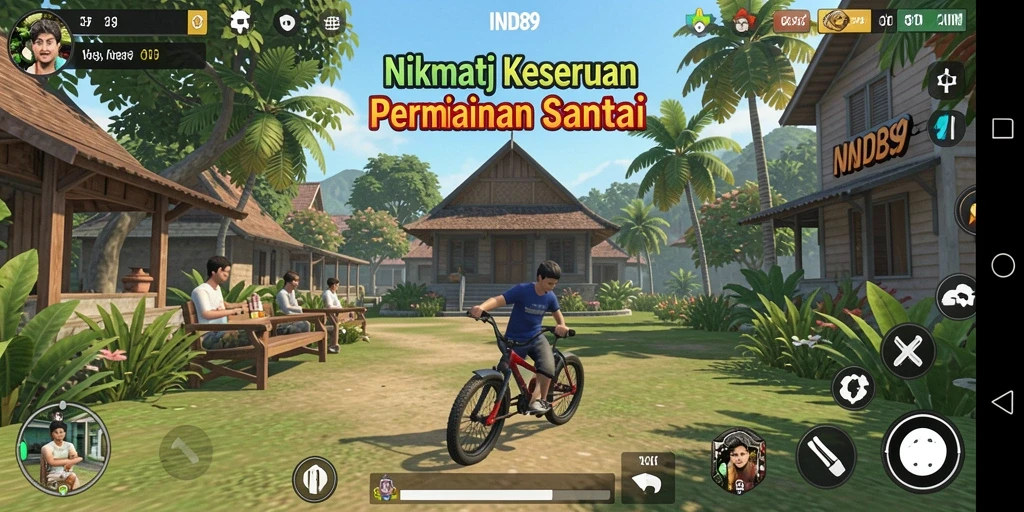 Tangkapan layar gameplay IND89 yang penuh warna dan seru.