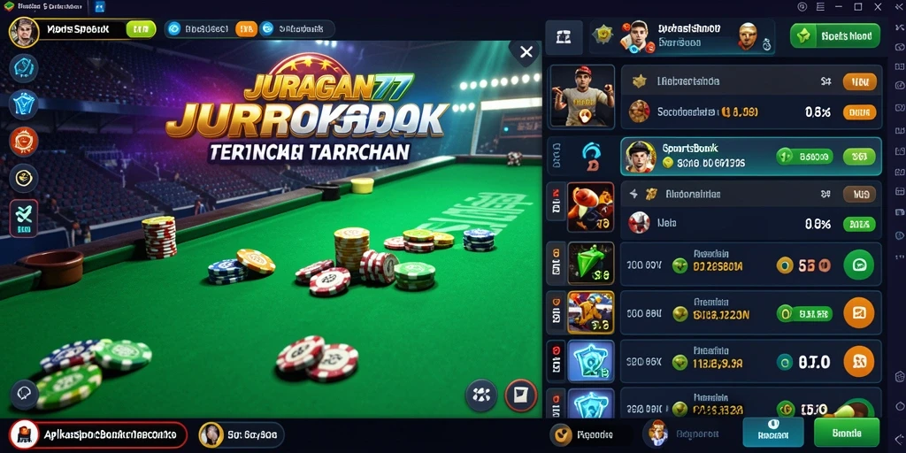 Tampilan gameplay yang menarik dan interaktif di JURAGAN77.