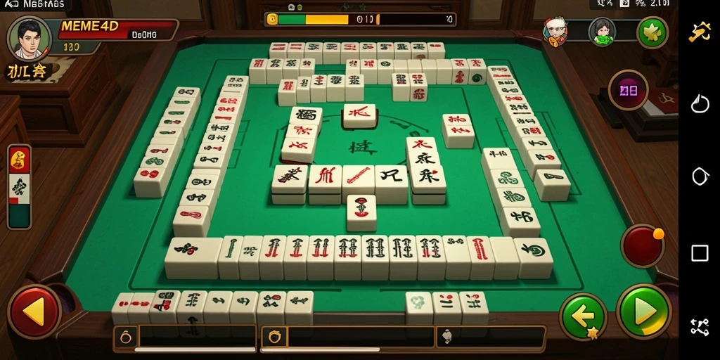 Tampilan gameplay seru dan menantang dari MEME4D.