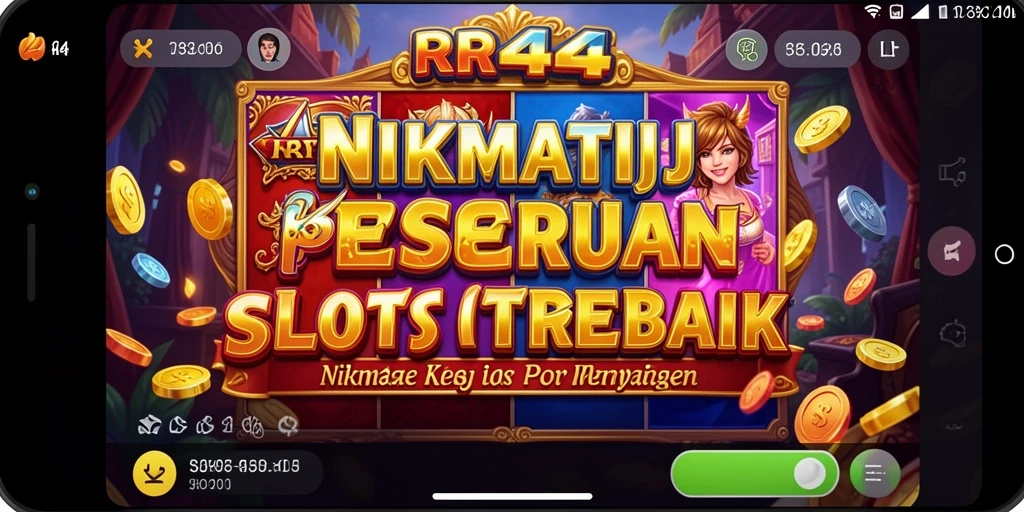 Gameplay menegangkan di RR44 dengan kombinasi slot dan fitur menarik.