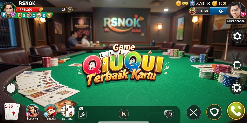 Screenshot gameplay QiuQiu RSNOK yang seru dan menantang.