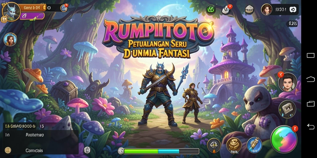 Tampilan gameplay RUMPITOTO yang menakjubkan dan penuh aksi.