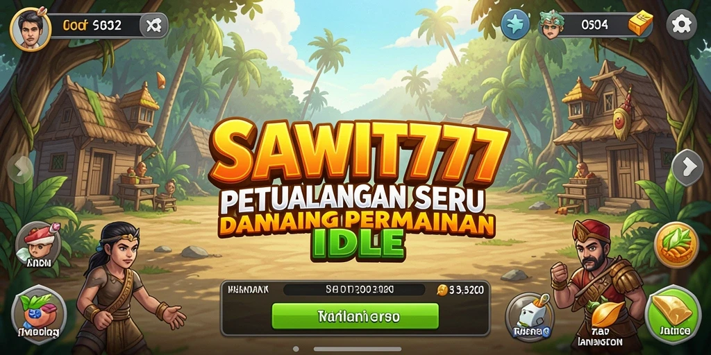 Screenshot gameplay SAWIT777 menampilkan kebun yang indah dan tanaman subur.