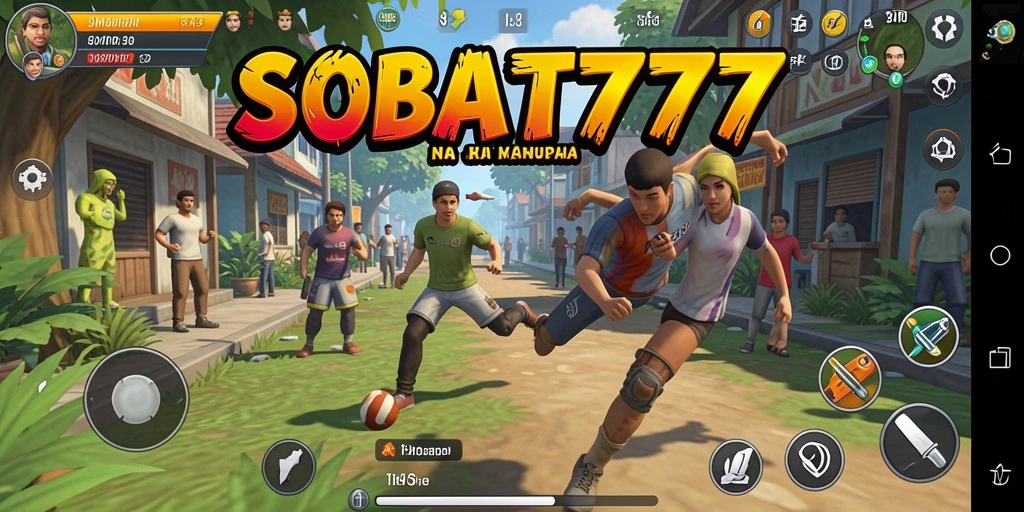 Tampilan gameplay SOBAT777 yang menggugah selera dan penuh warna.